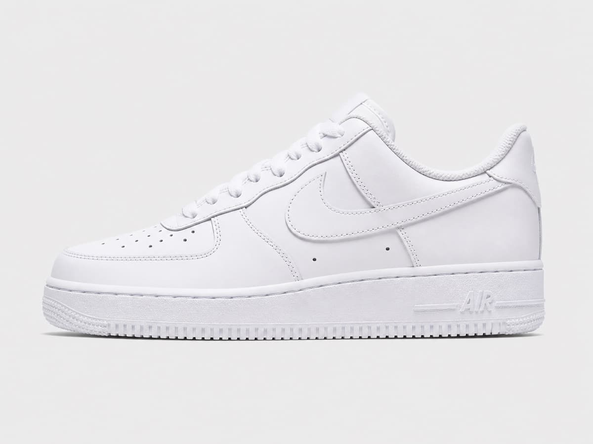 Nike Air Force 1 Low blanche, côté extérieur